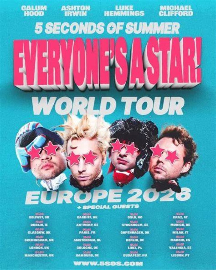5SOS Announce U.S. Tour...Kinda - CelebMix