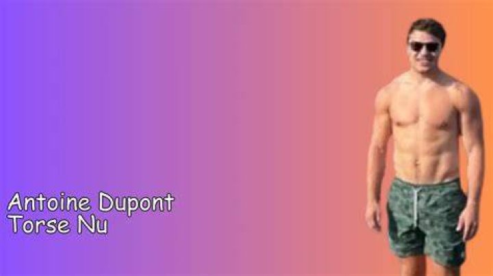 Antoine Dupont Torse Nu