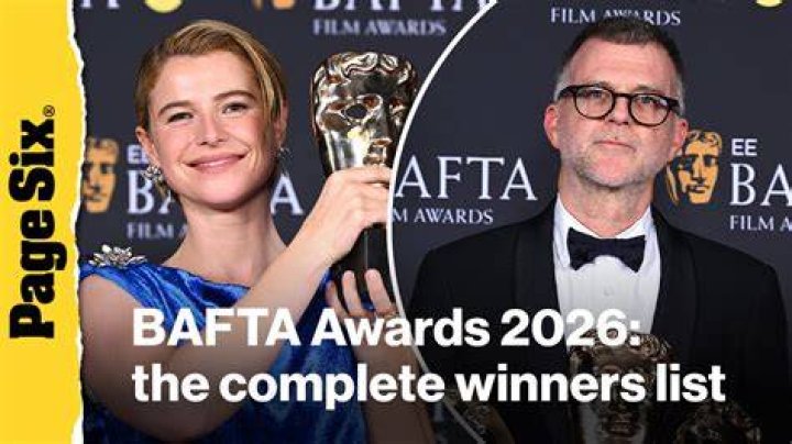 BAFTA Awards 2022: Complete List Of Winners