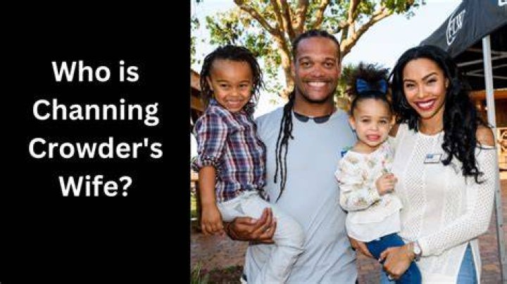 Channing Crowder With Wife And kids