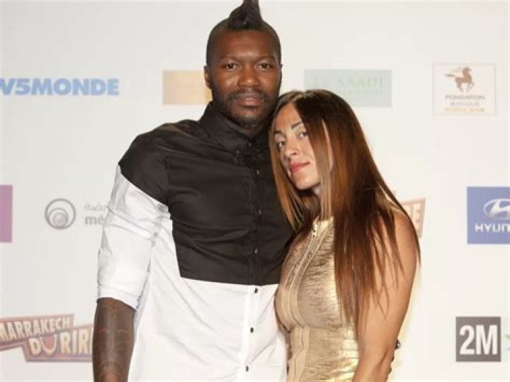 Djibril Ciss&eacute; Couple