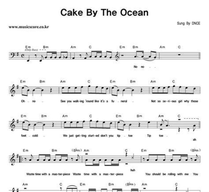 DNCE's 'Cake By The Ocean' was written a year ago today