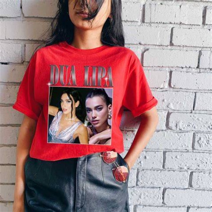 Dua Lipa releases charity t-shirt in aid of Albania earthquake victims