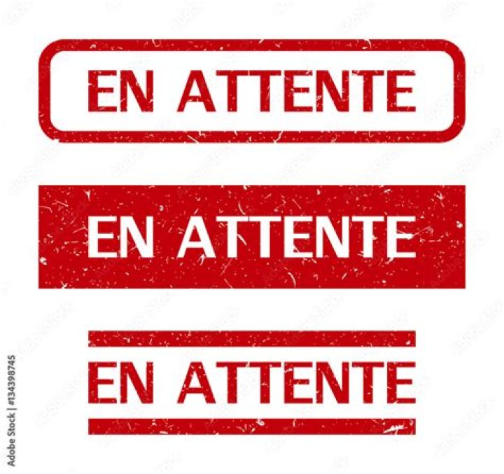 En attente de confirmation