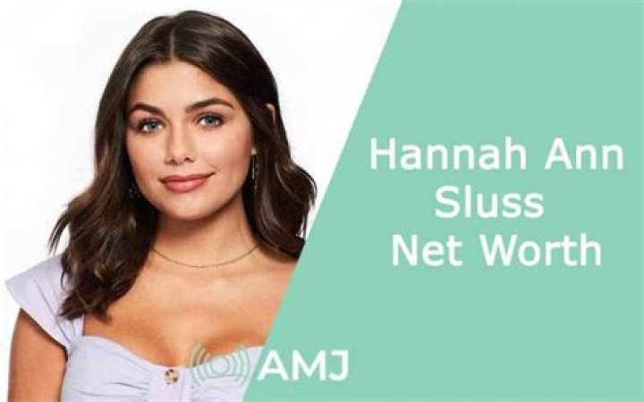 Fame | Hannah Ann Sluss net worth and salary income estimation Jan, 2024