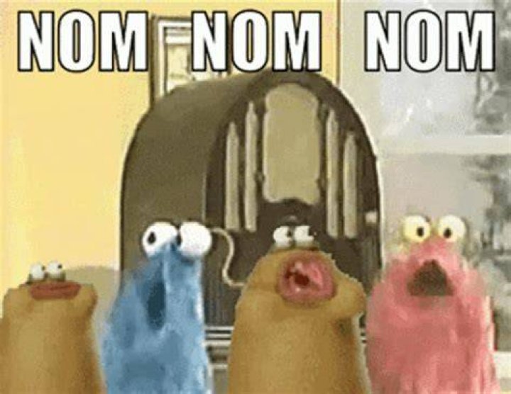 Happy Nom Nom GIF - Find & Share on GIPHY