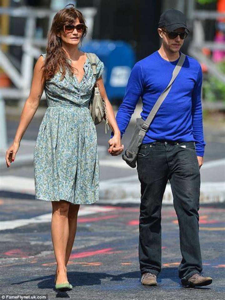 Helena Christensen with boyfriend Paul Banks