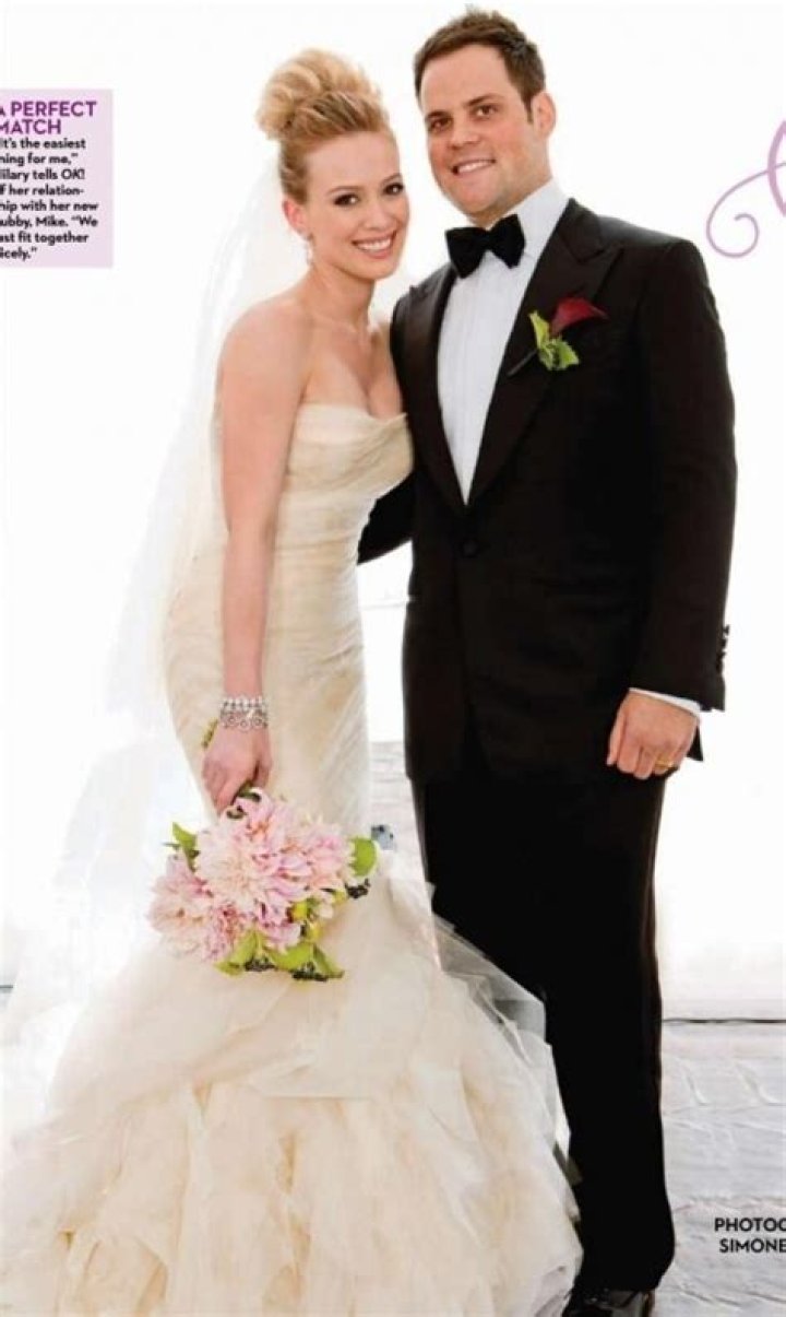 Hilary Duff and Mike Comrie Wedding Pictures