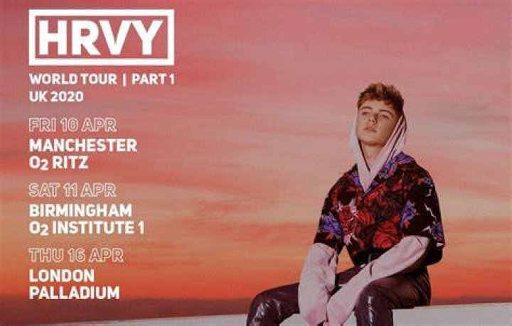 HRVY Announces 2020 World Tour