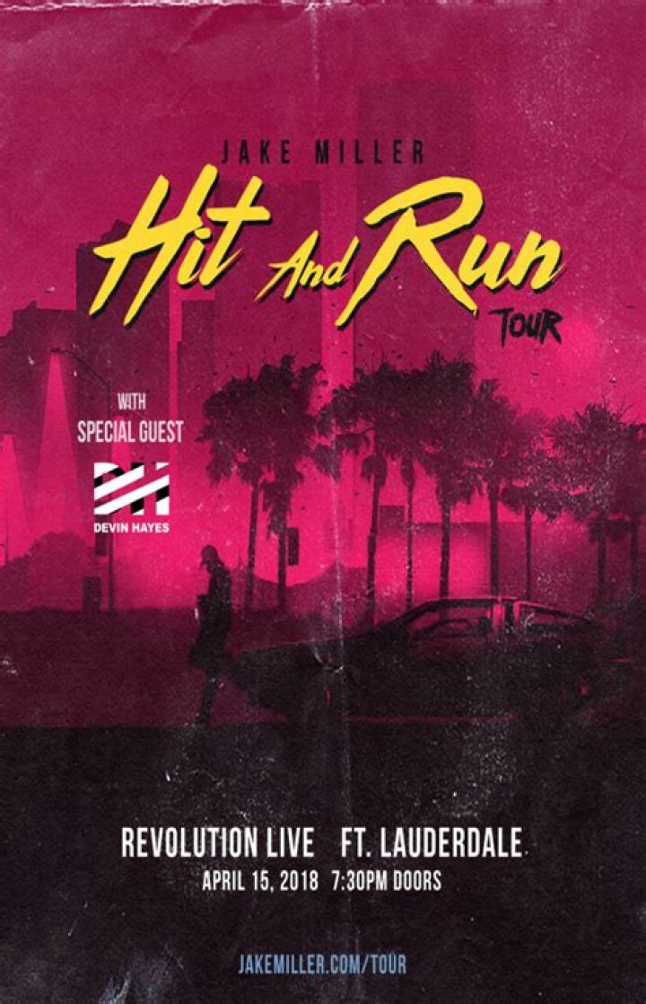 Jake Miller is getting ready for his Hit and Run Tour
