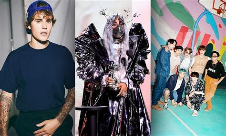 Lady Gaga, BTS and Justin Bieber lead 2020 MTV EMAs nominations
