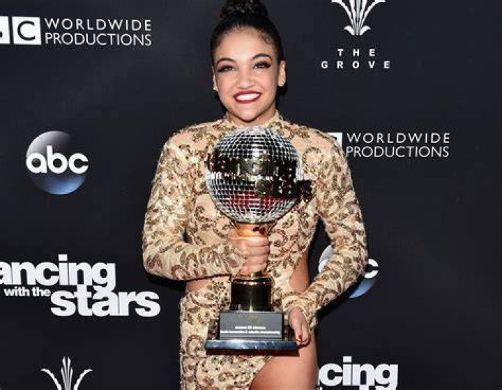 Laurie Hernandez crowned winner of Dancing with the Stars