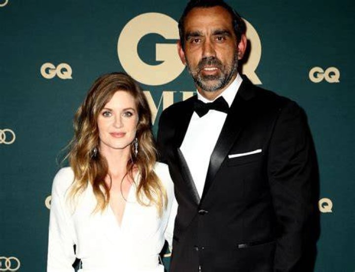 adam-goodes-and-natalie-croker-1524820500 Natalie Croker wiki, bio, age, height, Adam Goodes wife, Natalie Croker Adam Goodes, baby, daughter, net worth, nationality ,ethnicxity, What does Natalie Croker do