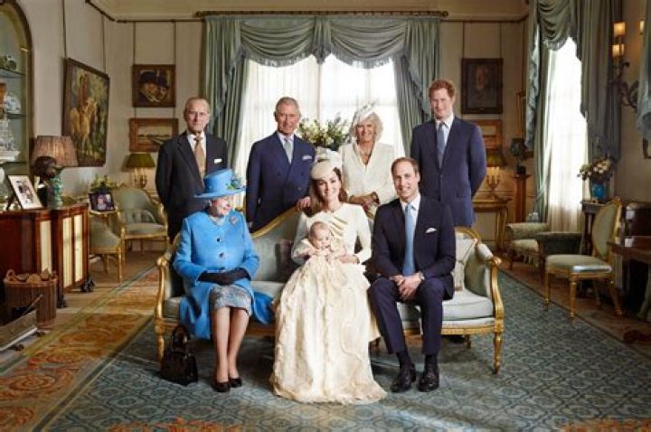 Prince George’s Official Christening Royal Family Photos