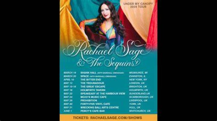 Rachael Sage is Going on Tour This Spring
