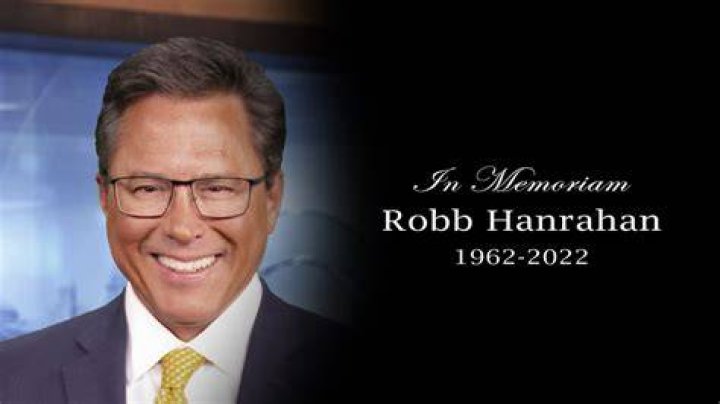 Robb Hanrahan A News Anchor Passed Away At The Age Of 60