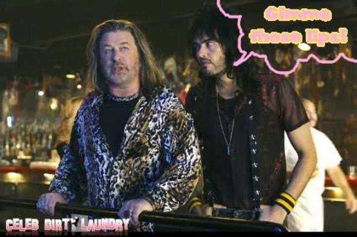 Russell Brand Thinks ‘Rock Of Ages’ Co-Star Alec Baldwin Is Sexy And LOVED Kissing Him