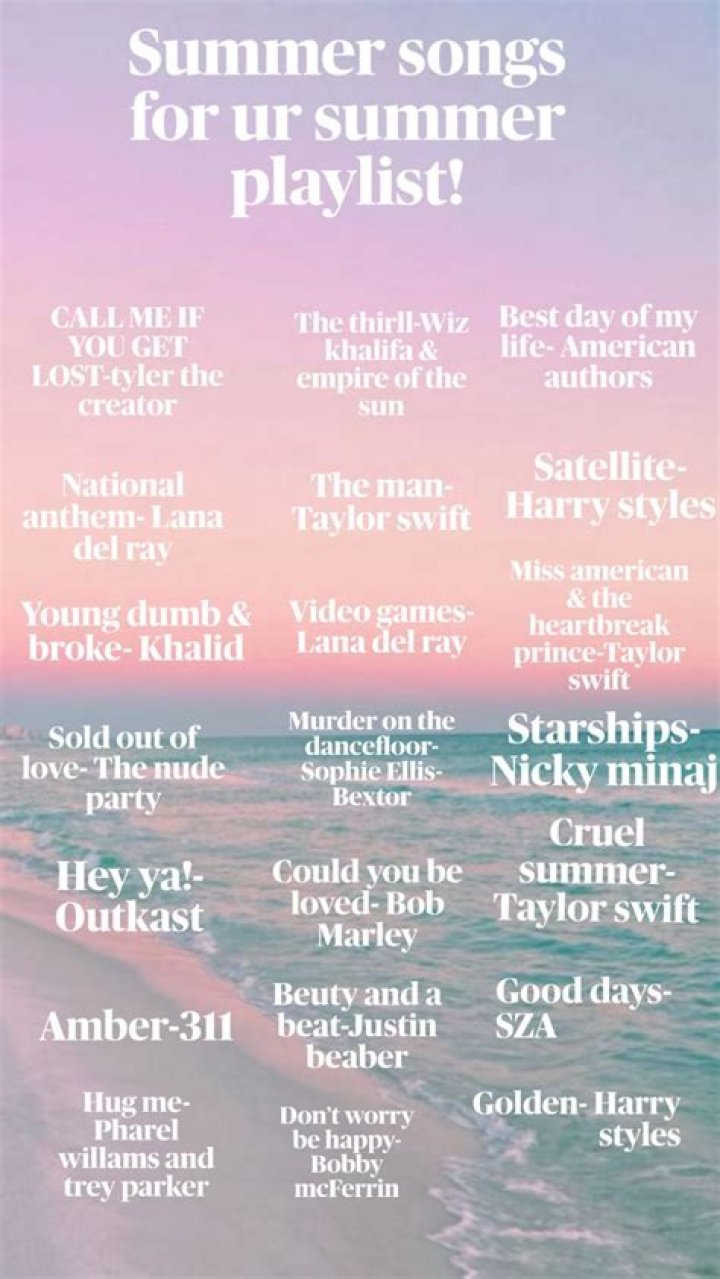 Ten Songs That Need to Be On Your Summer Playlist This Year