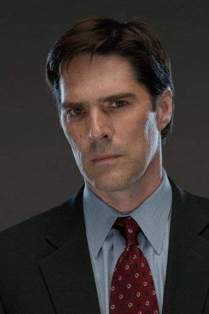 Thomas Gibson as SSA Aaron Hotchner.
