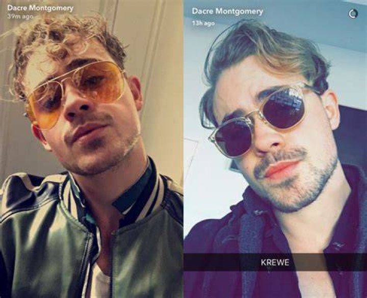 What is Dacre Montgomery's Snapchat?