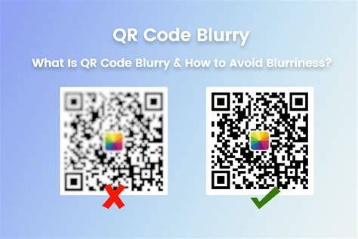 Why Your QR Code Is Blurry and How to Fix It? 