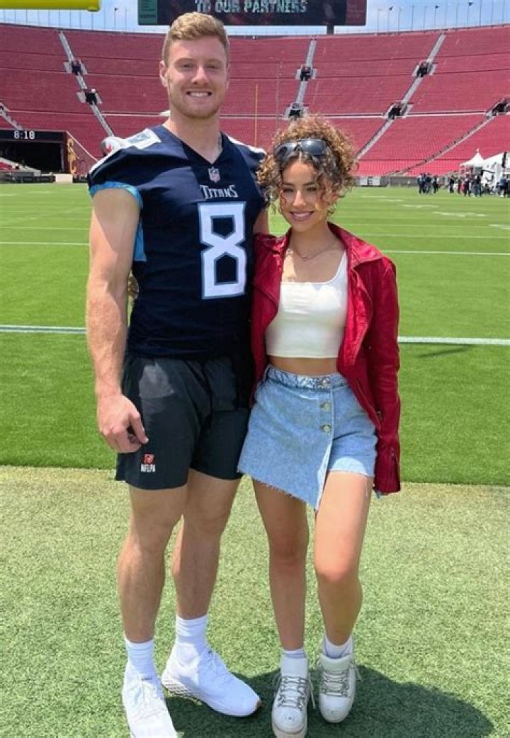 Will Levis with his girlfriend Gia Duddy