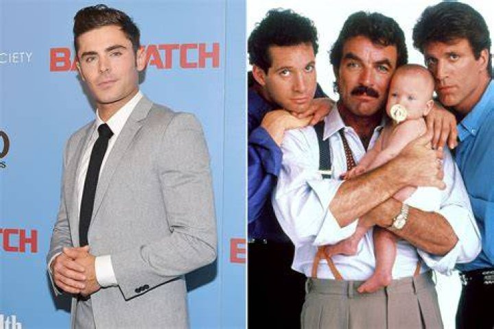 Zac Efron to star in Disney+ remake of 'Three Men and a Baby'